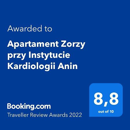Apartament Zorzy Przy Instytucie Kardiologii Anin Apartment Warsaw Luaran gambar
