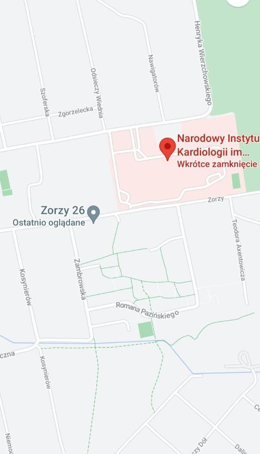 Apartament Zorzy Przy Instytucie Kardiologii Anin Apartment Warsaw Luaran gambar